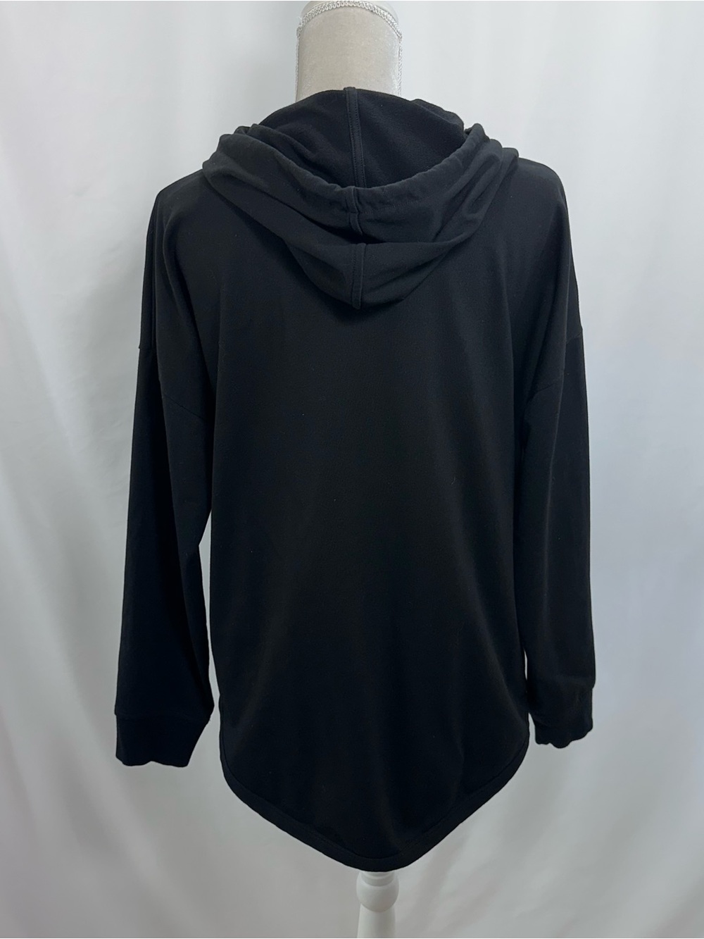 Michael Kors Black Hoodie with White MK Circle Logo - Picture 2 of 7